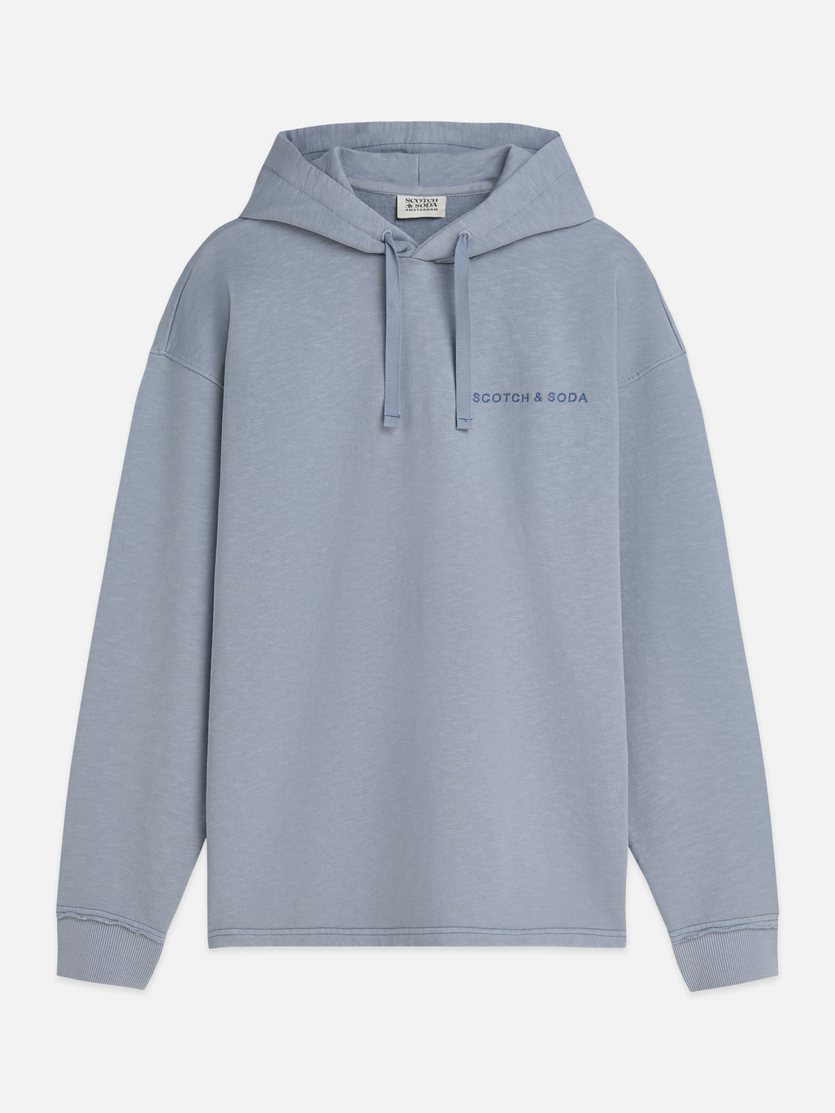 3 Crosses Loose-Fit Hoodie - Trade Winds