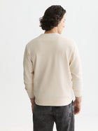 Left Chest Artwork Regular Fit Sweatshirt - Eggnog