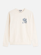 Left Chest Artwork Regular Fit Sweatshirt - Eggnog