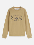 Front Chest Artwork Relaxed Fit Sweatshirt - Dijon Melange