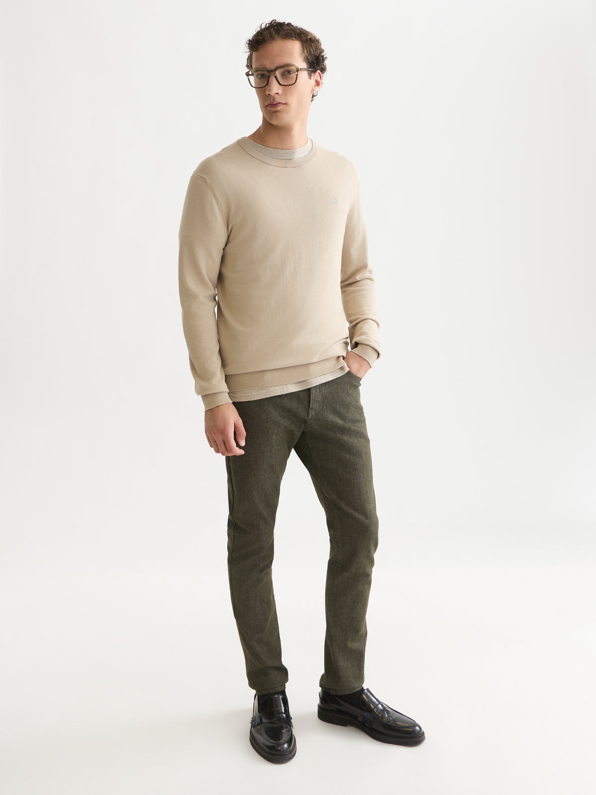 Seasonal Core Ecovero Pullover - Pure Cashmere-3