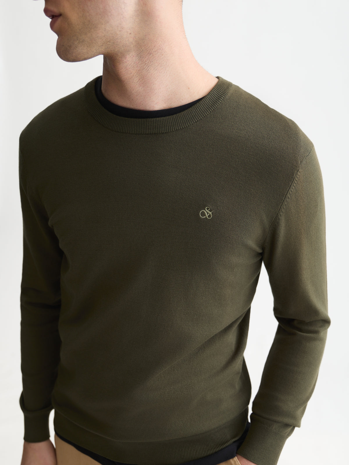 Seasonal Core Ecovero Pullover - Forest Night