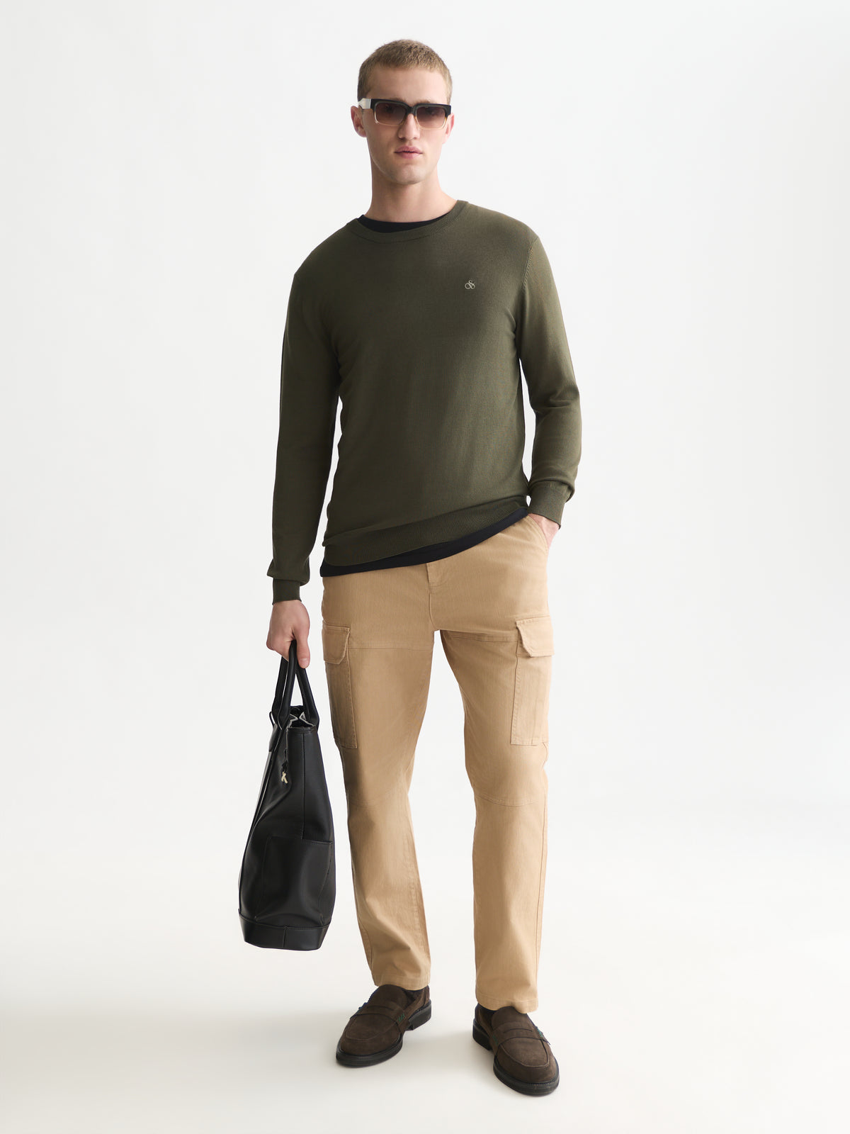 Seasonal Core Ecovero Pullover - Forest Night