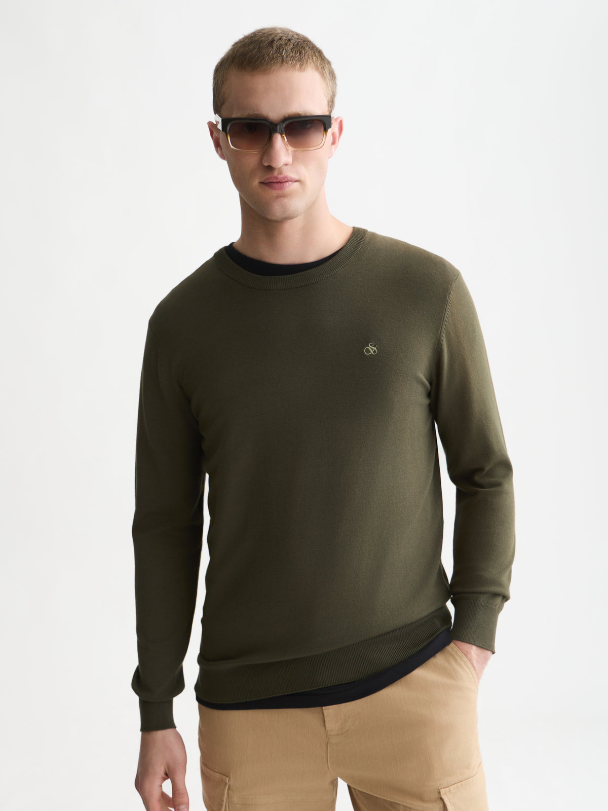 Seasonal Core Ecovero Pullover - Forest Night
