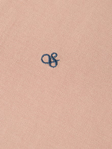 Pique Garment Dyed Relaxed Fit Polo - Misty Rose