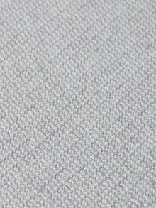 Seasonal Core Structured Knitted Regular Fit Polo - Grey Melange