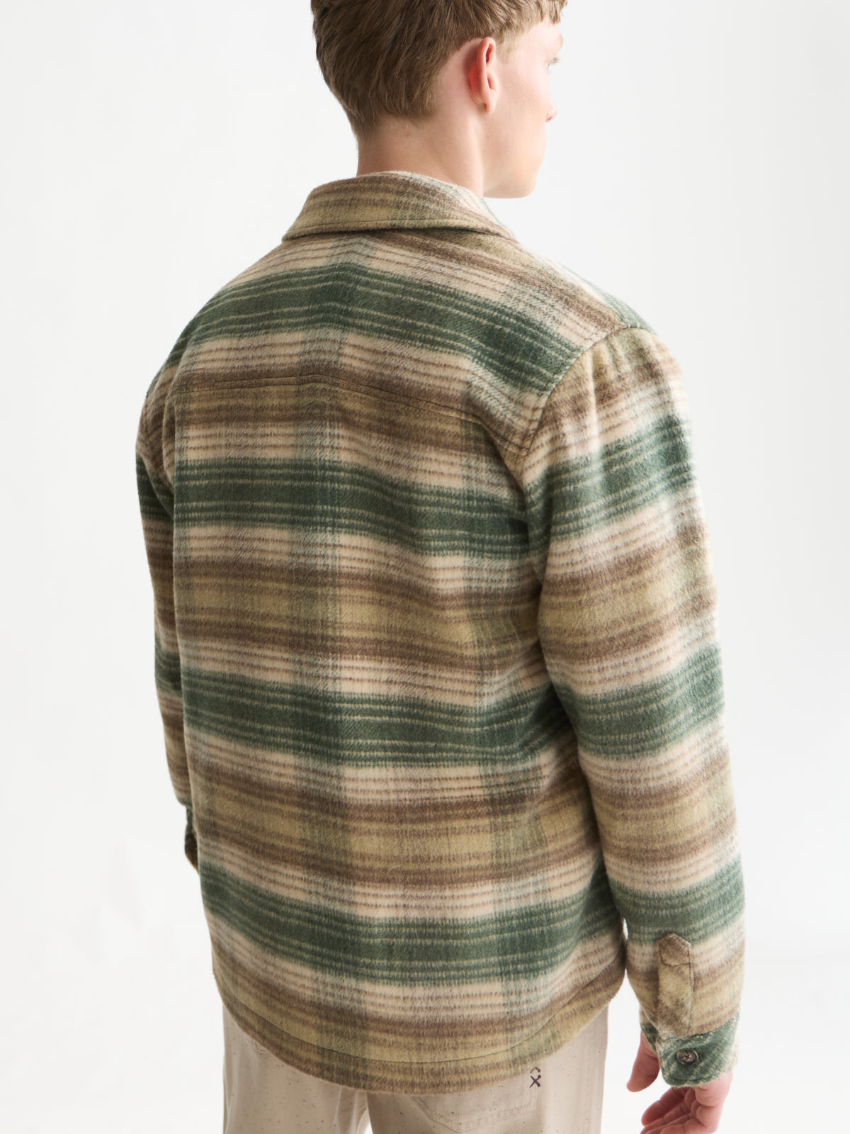 Checked Overshirt - Dark Forest Check-2