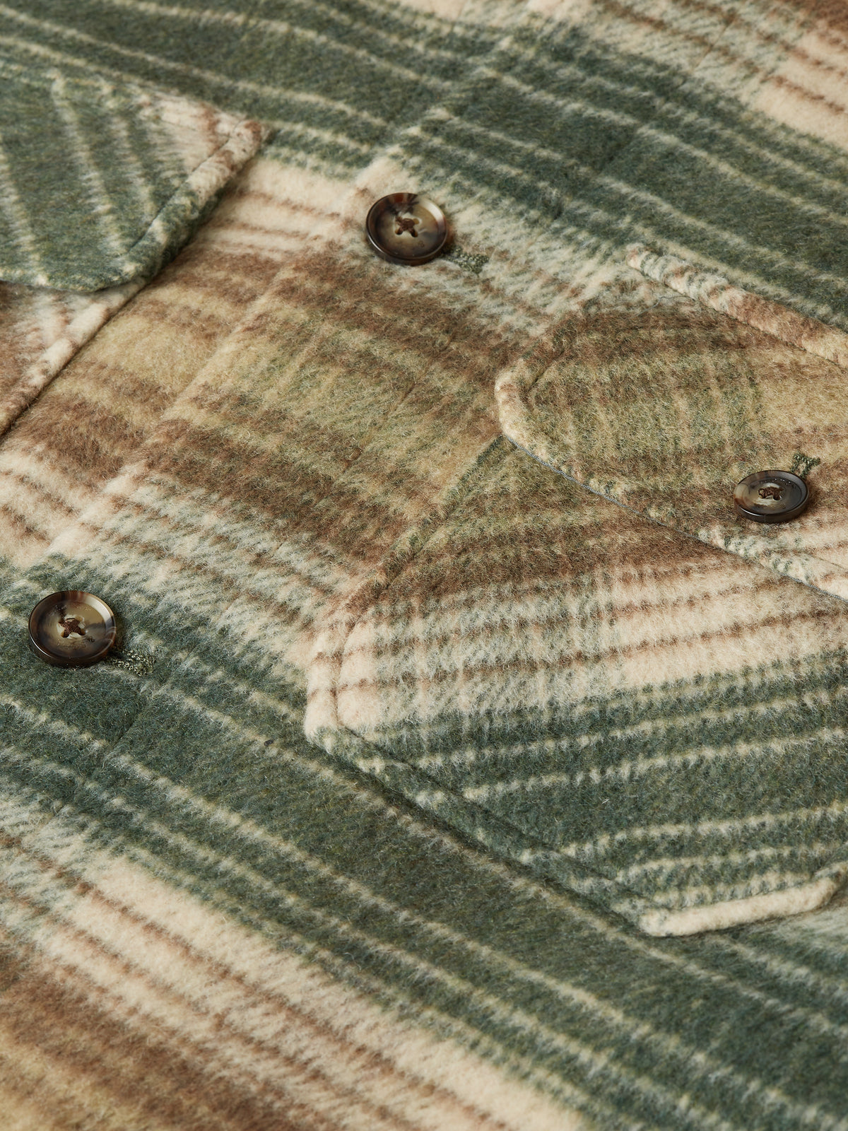 Checked Overshirt - Dark Forest Check