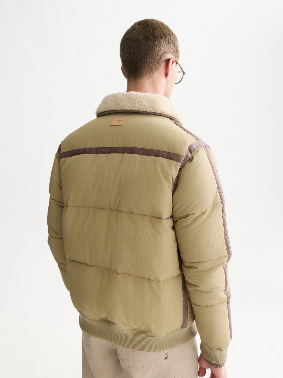 Teddy Puffer Jacket - Pure Cashmere-2