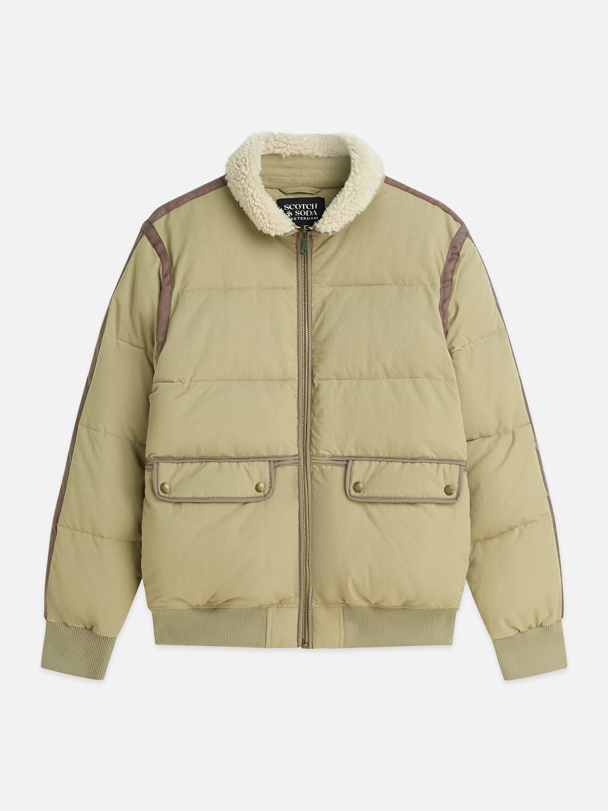 Teddy Puffer Jacket - Pure Cashmere