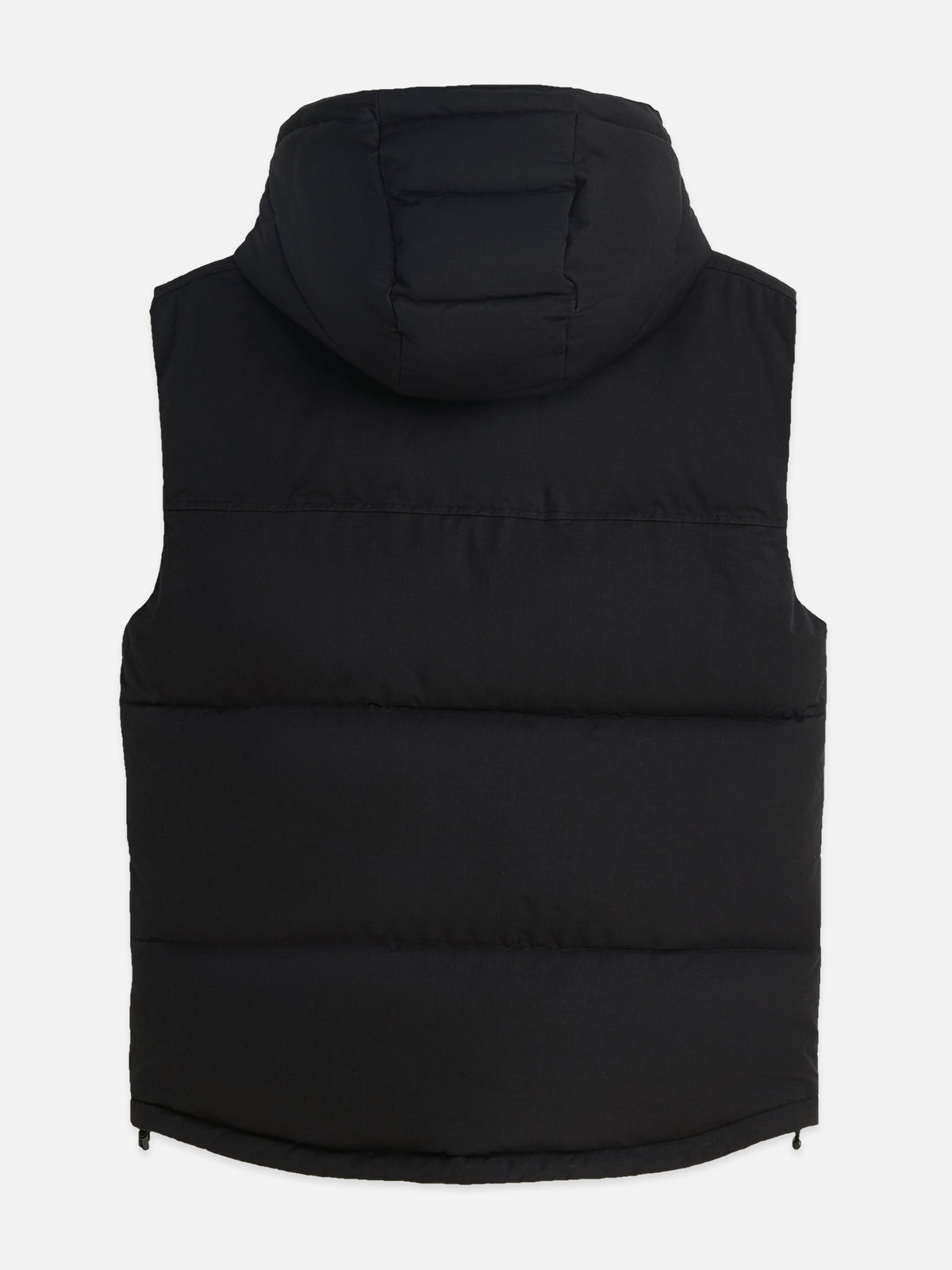 Hooded Puffer Vest - Meteorite