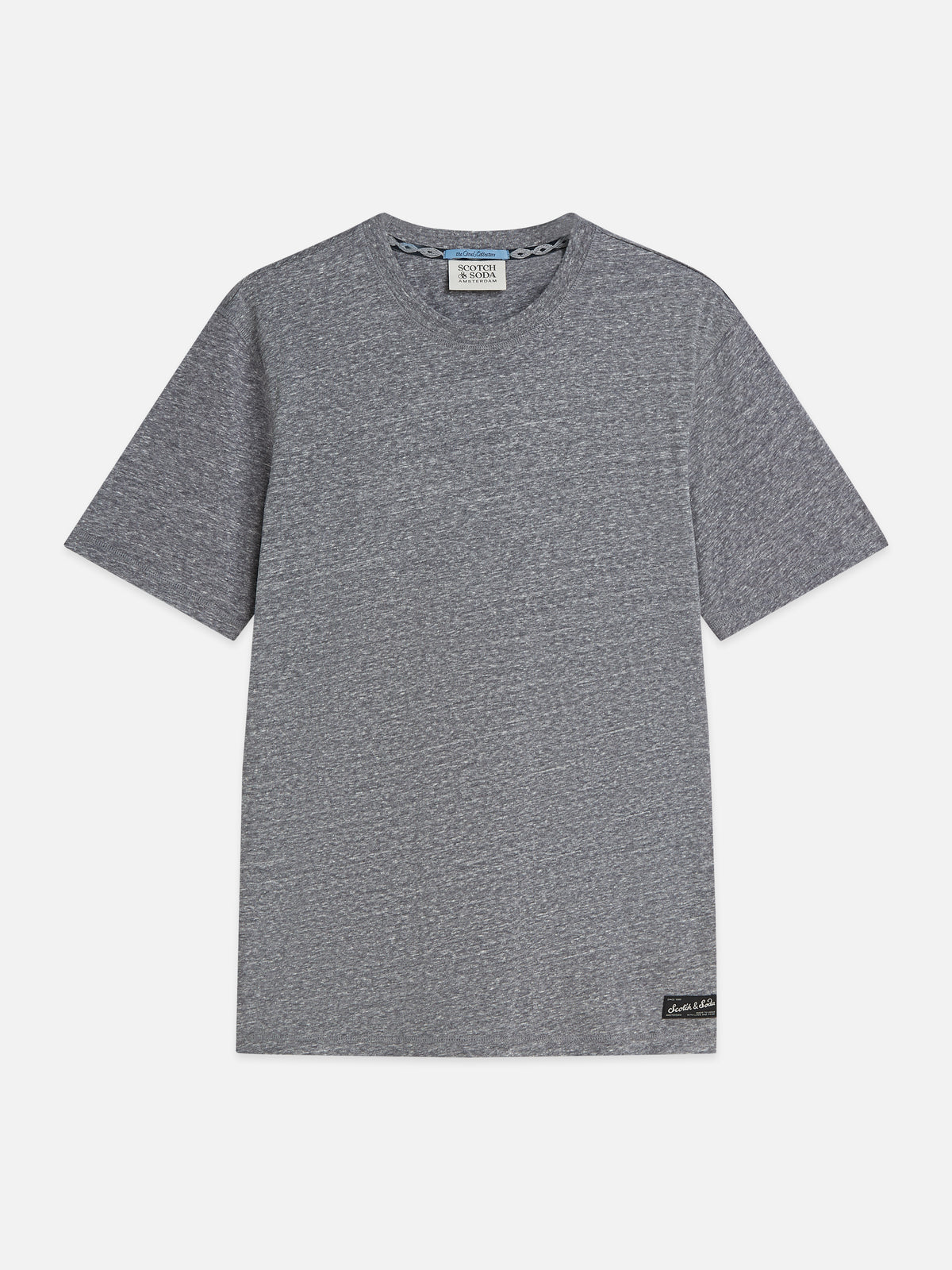 Melange Regular-Fit T-Shirt - Sky Captain Melange