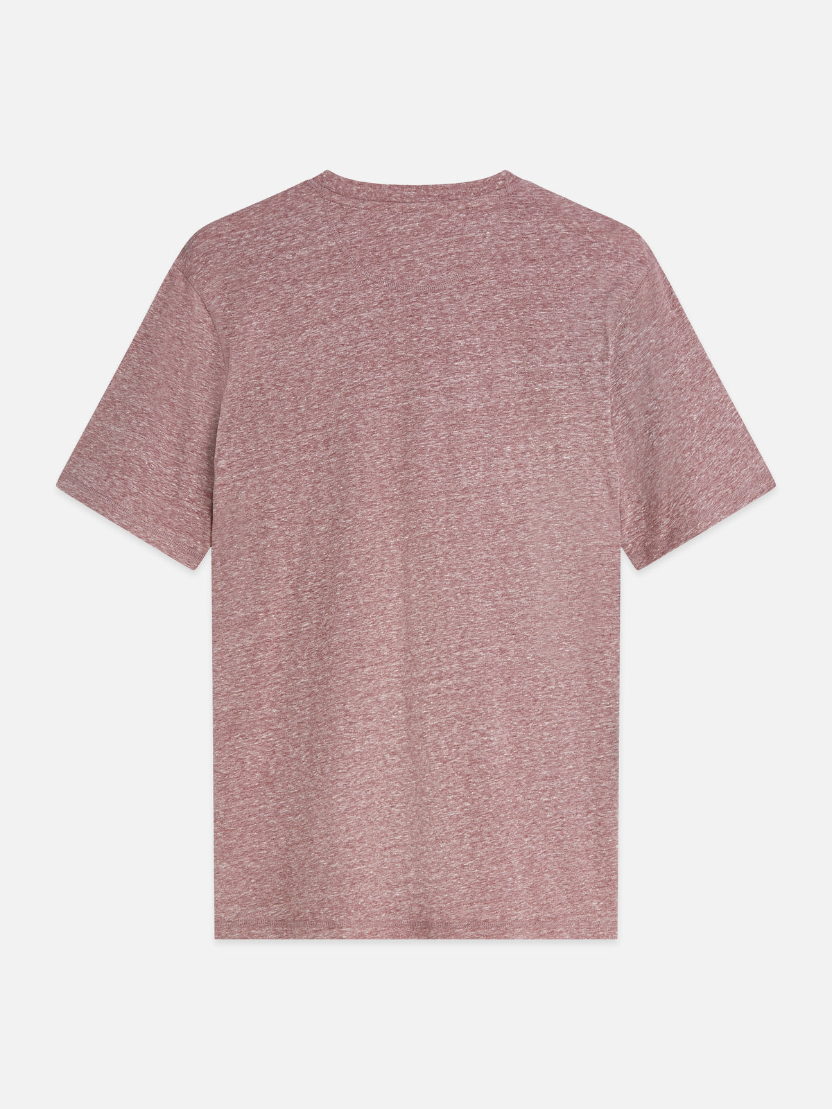 Melange Regular-Fit T-Shirt - New Maroon Melange