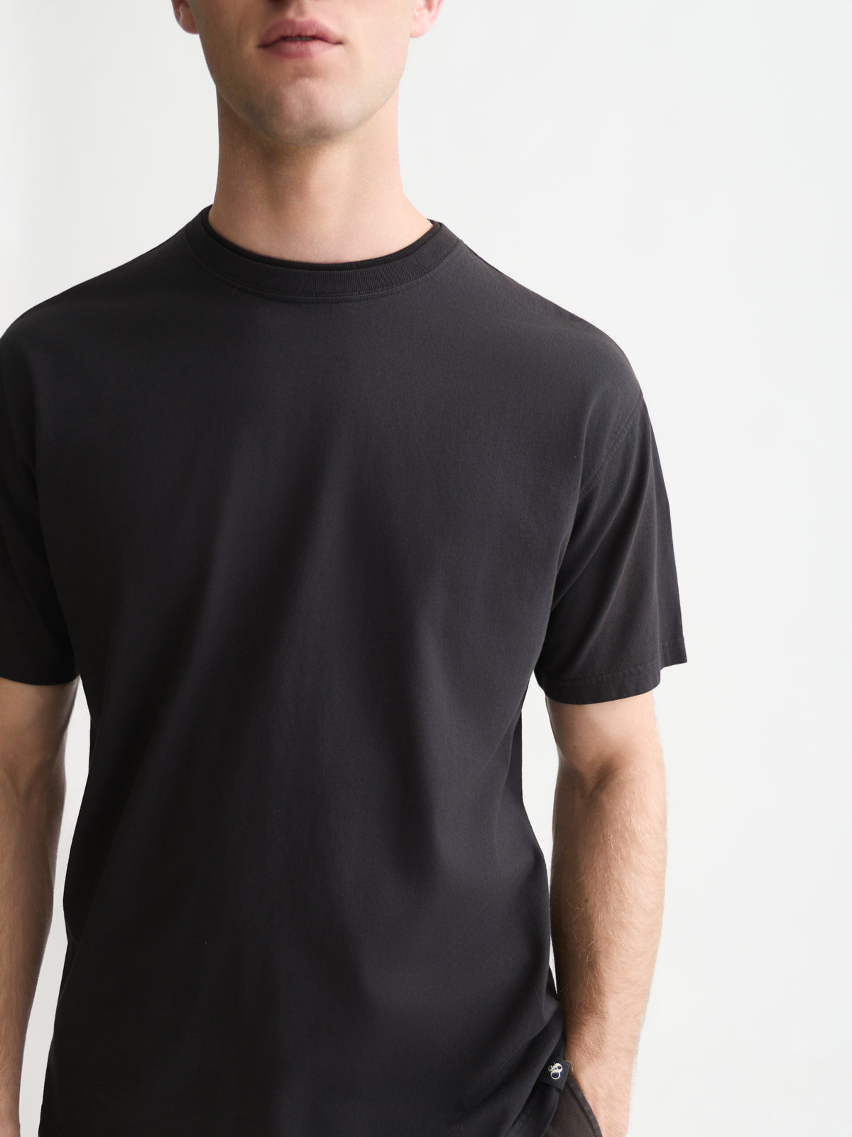 3 Crosses Relaxed-Fit Garment-Dyed T-Shirt - Meteorite