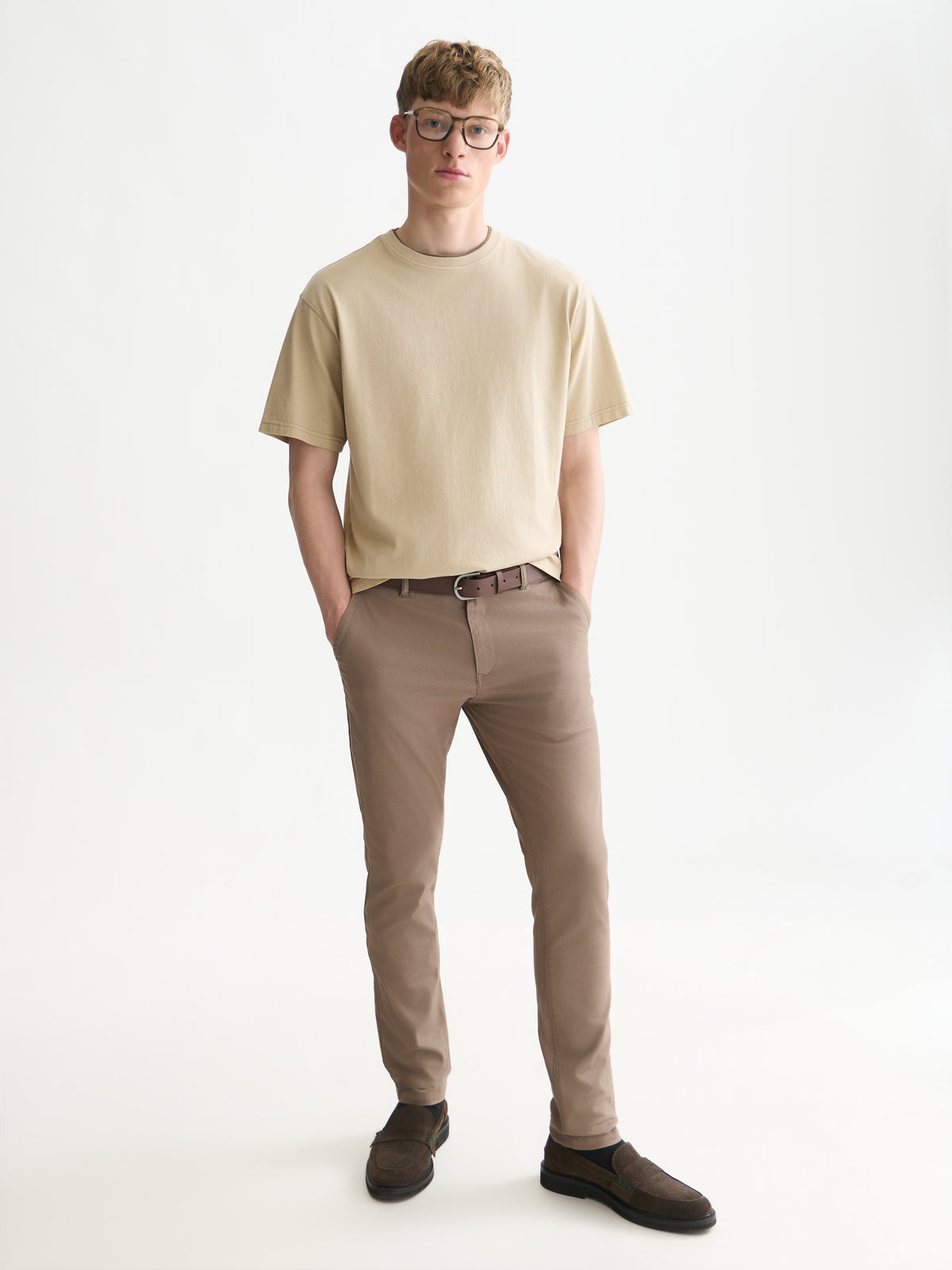 3 Crosses Relaxed-Fit Garment-Dyed T-Shirt - Pure Cashmere-3