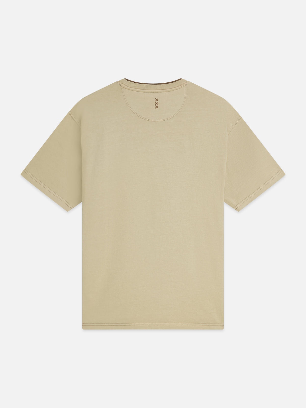3 Crosses Relaxed-Fit Garment-Dyed T-Shirt - Pure Cashmere