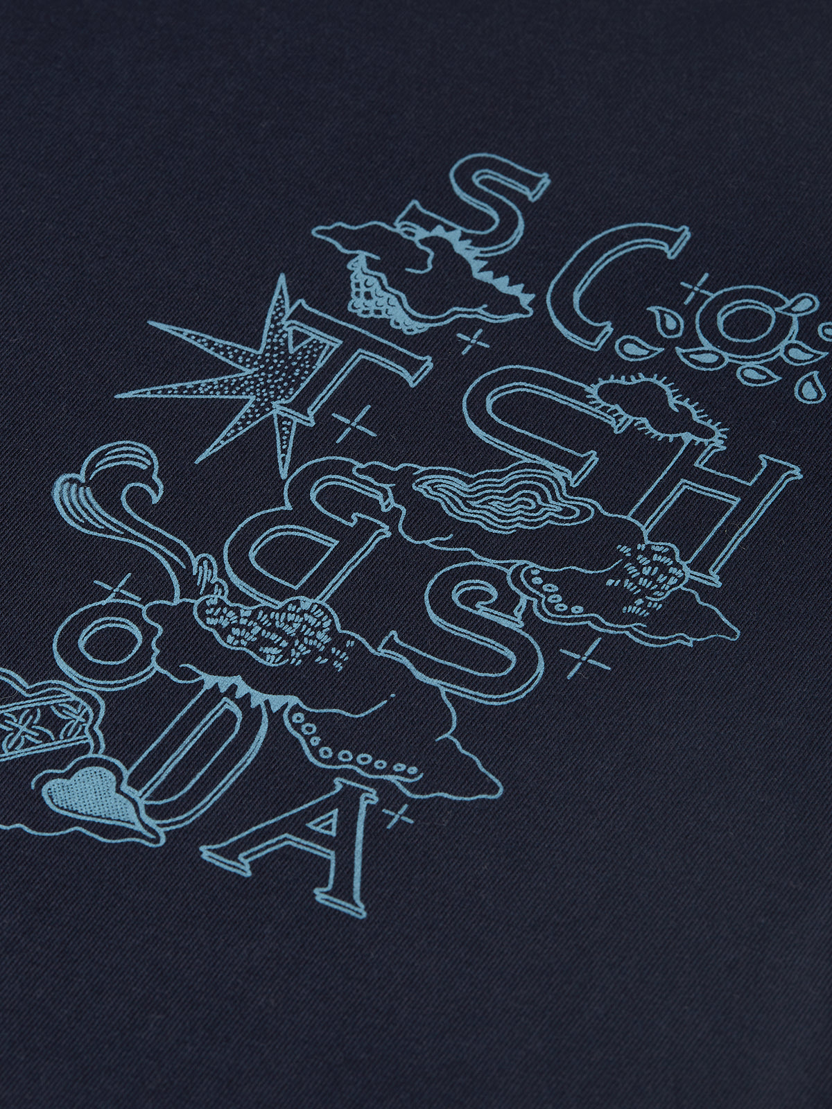 Left Chest Artwork Regular-Fit T-Shirt WI26 - Sky Captain