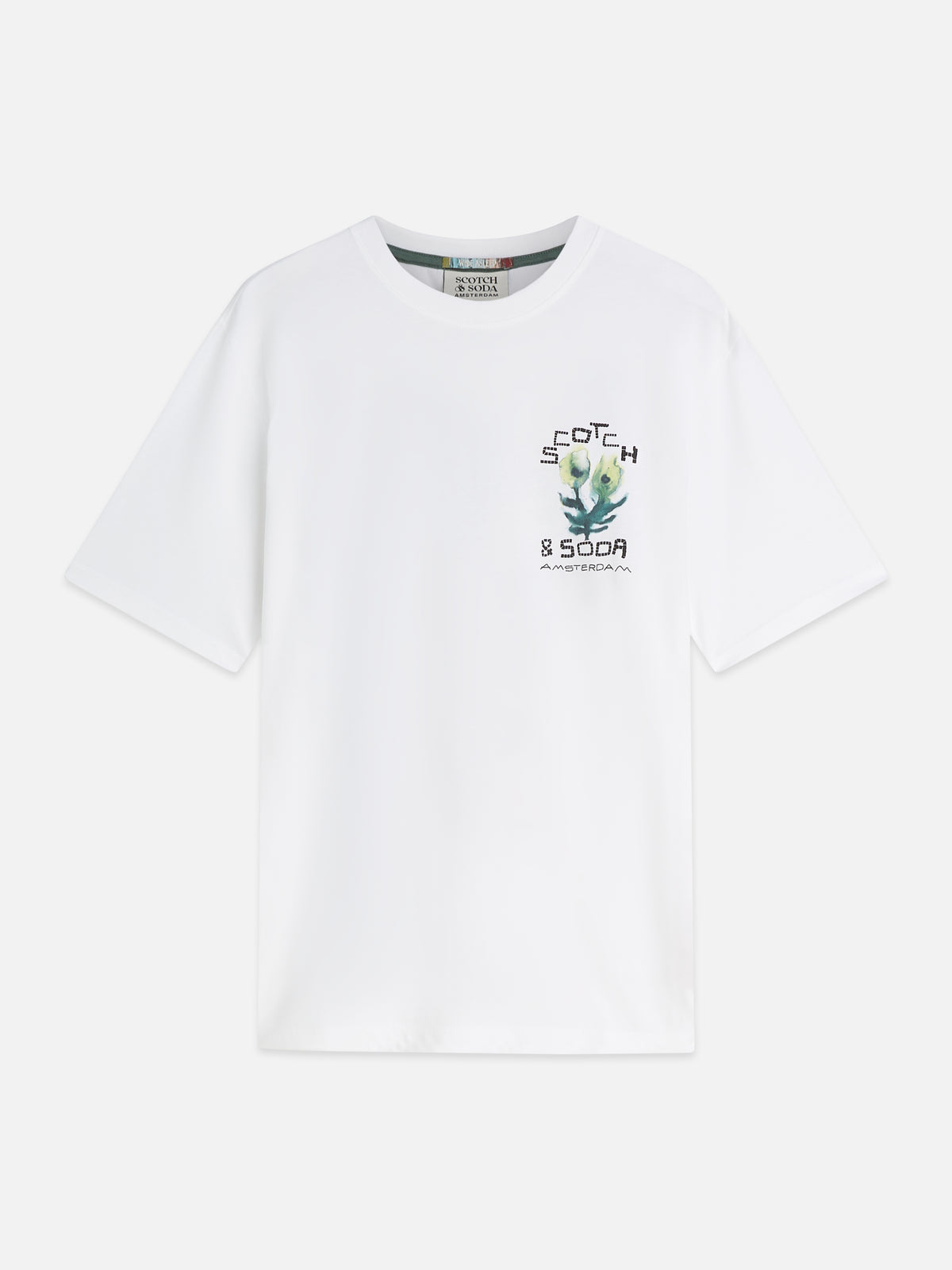 Front And Back Artwork Regular-Fit T-Shirt WI26 - Bright White