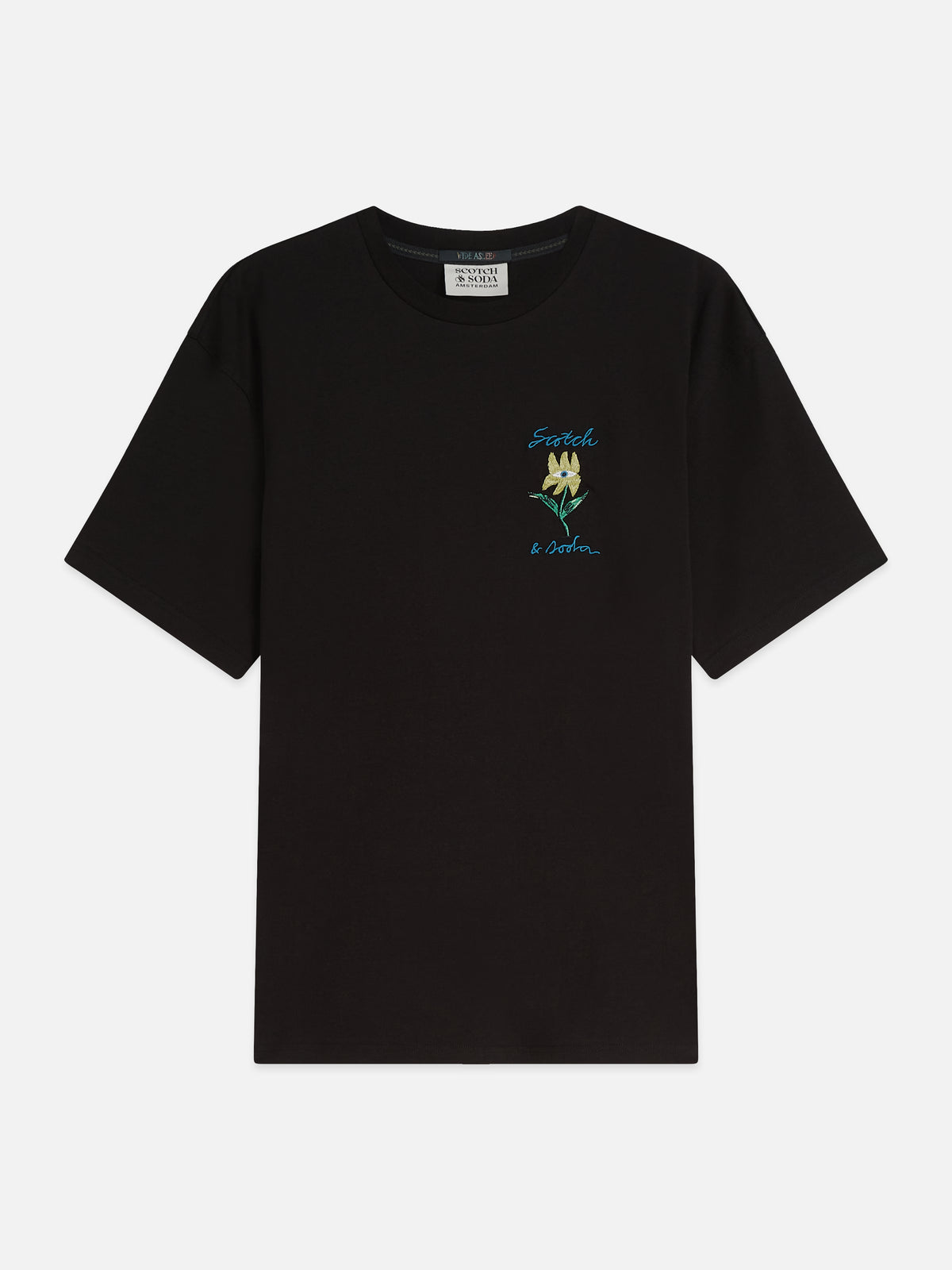 Front And Back Artwork Relaxed-Fit T-Shirt WI26 - Meteorite