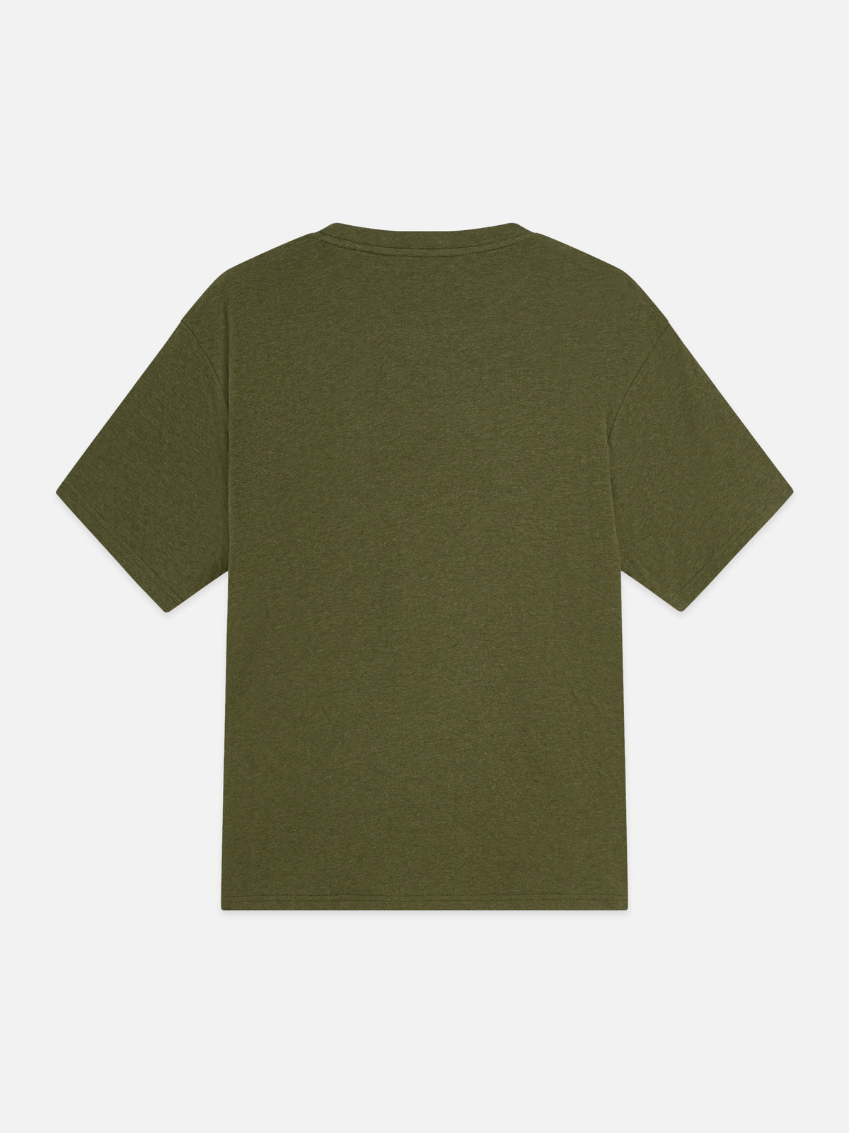 Bonded Chest Pocket And Artwork Relaxed-Fit T-Shirt - Dark Forest Melange