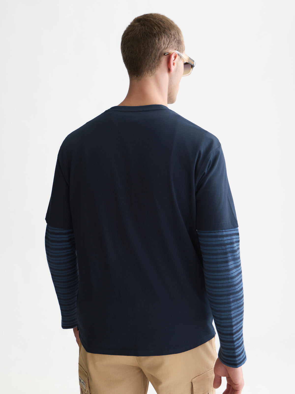 Front Artwork Relaxed-Fit T-Shirt - Sky Captain