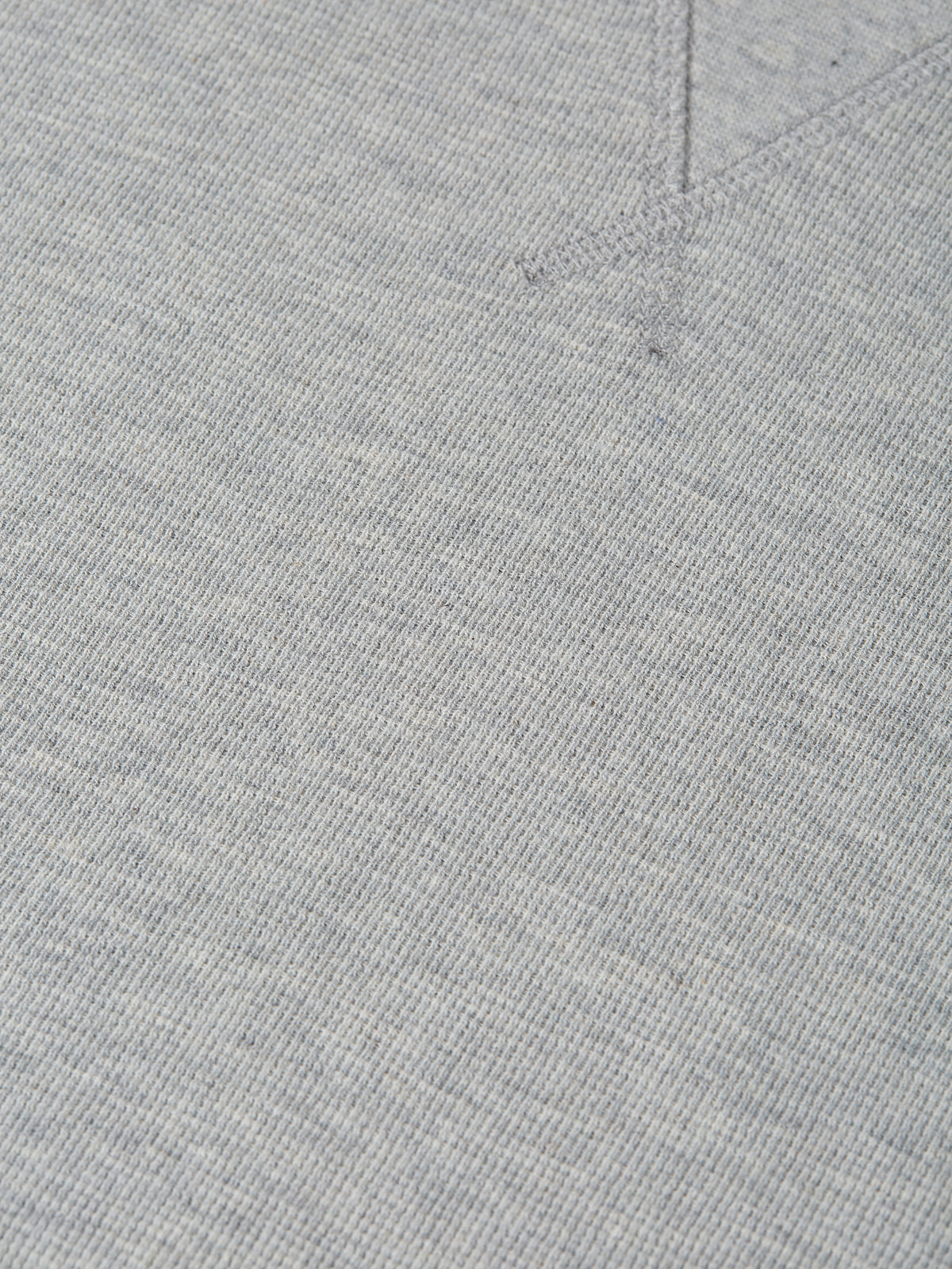 Waffle Regular-Fit Long Sleeved T-Shirt - Grey Heather