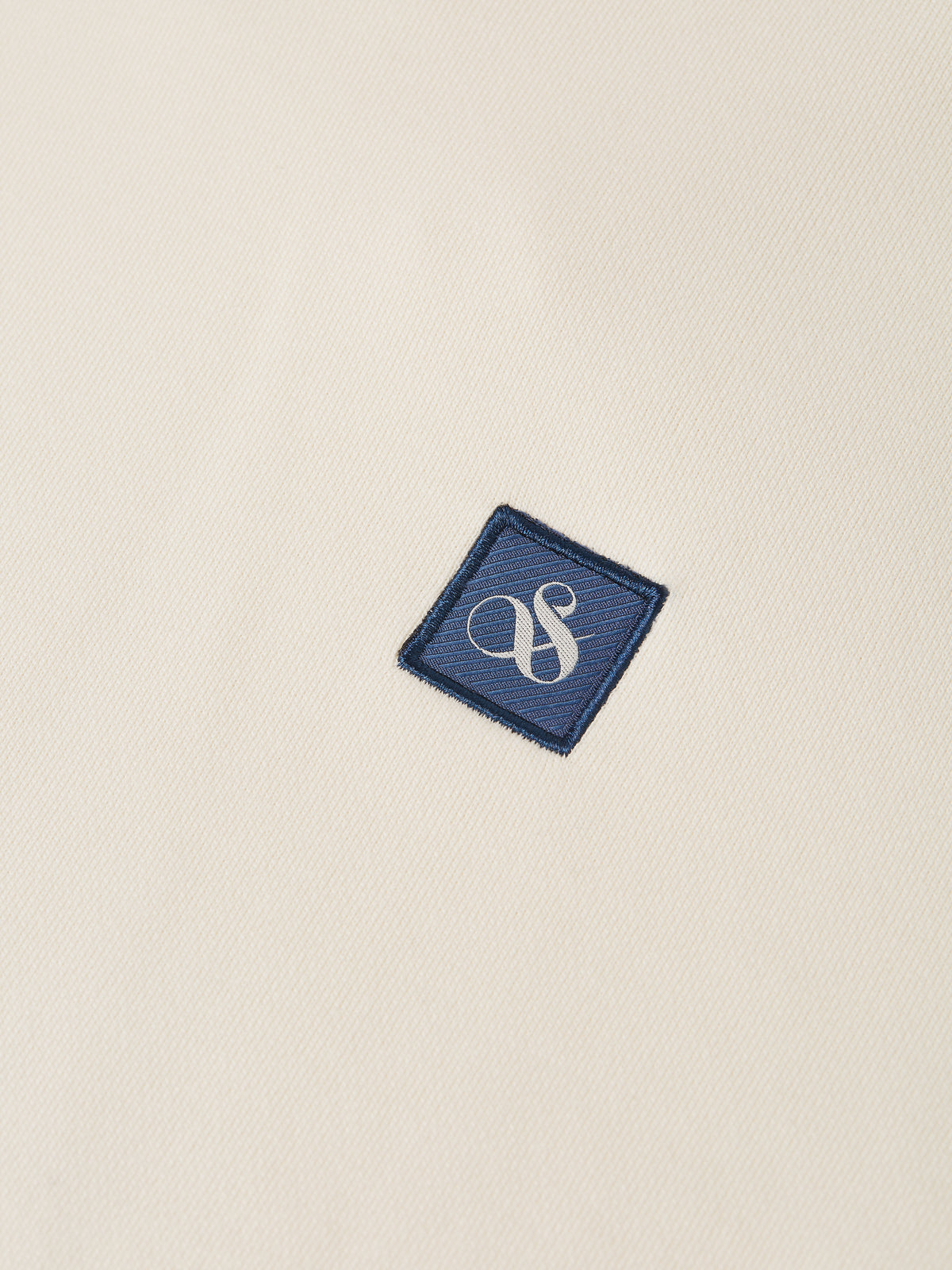 Logo Badge Regular-Fit Hoodie - Eggnog