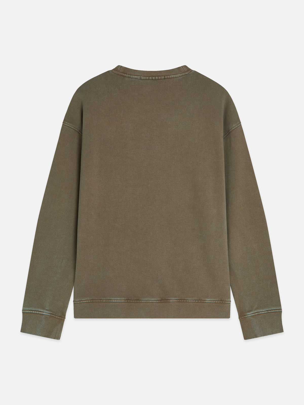 Washed Relaxed-Fit Sweatshirt - Walnut