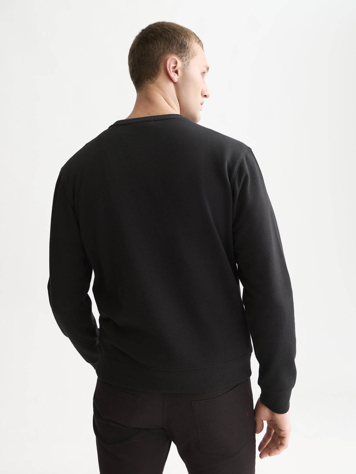 Left Chest Artwork Regular-Fit Sweatshirt - Meteorite
