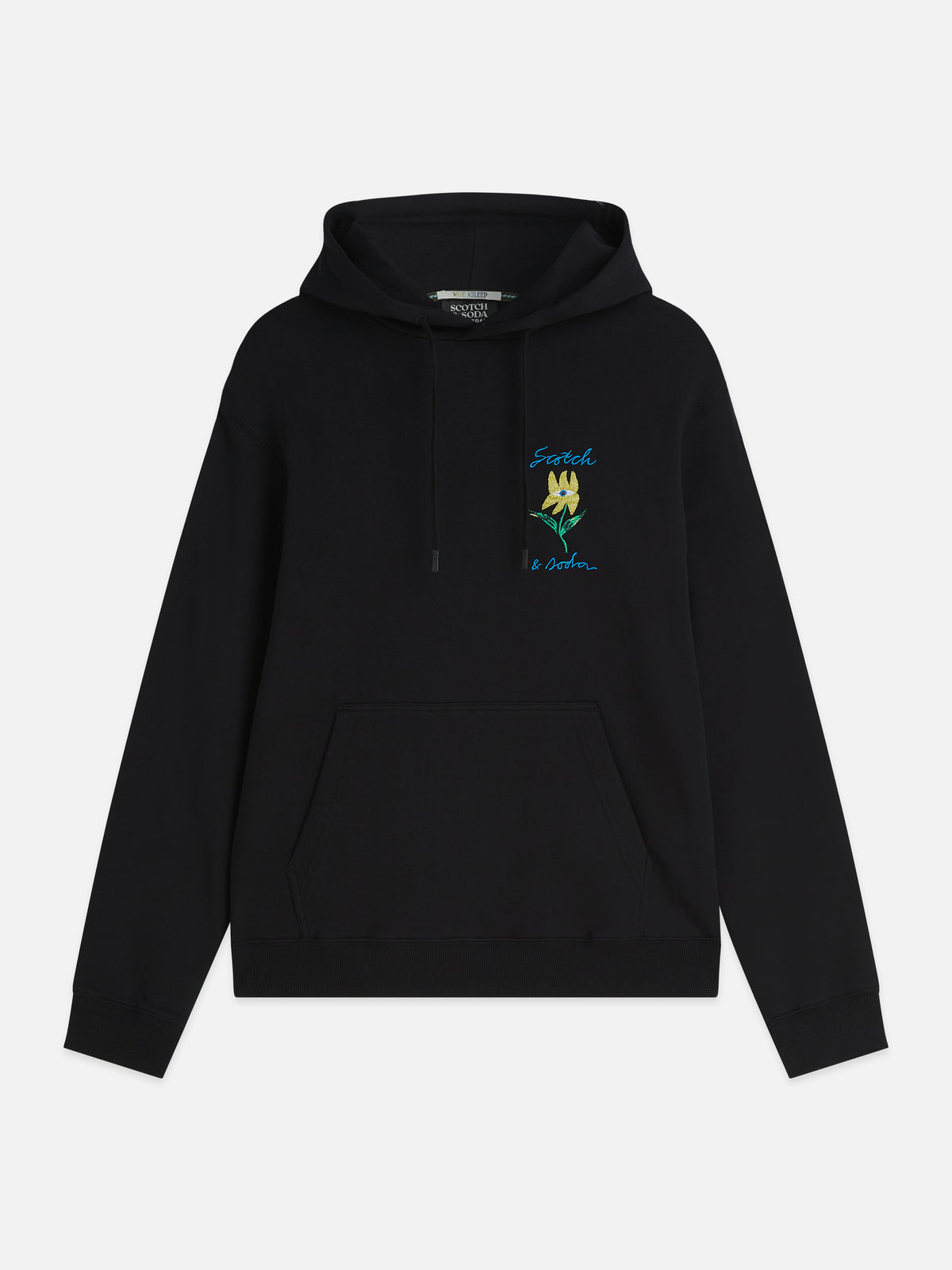 Front And Back Artwork Regular-Fit Hoodie - Meteorite