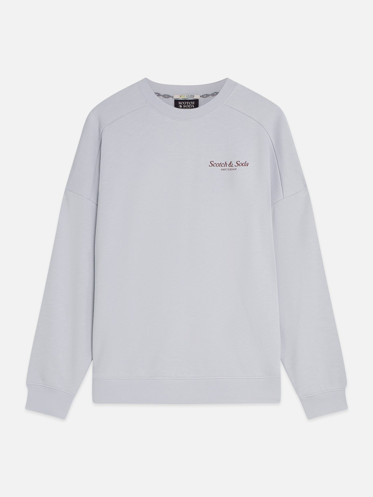 Front And Back Artwork Relaxed-Fit Sweatshirt - Grey Dawn