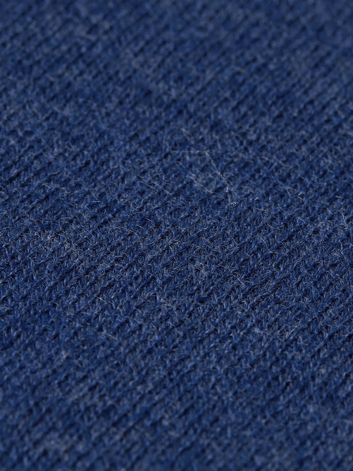 Knitted Wool-Blend Relaxed-Fit T-Shirt - Ensign Blue