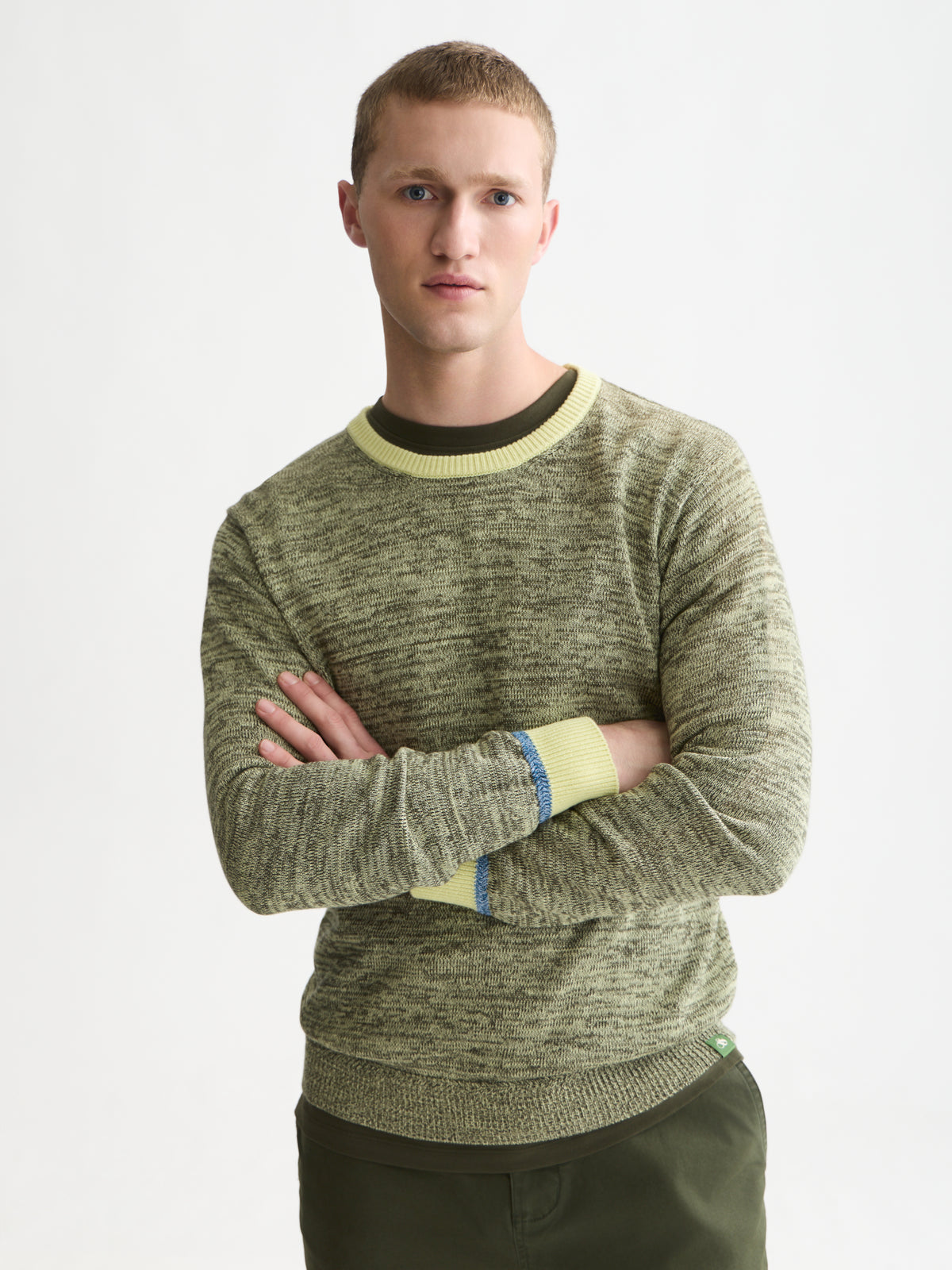 Melange Regular-Fit Pullover - Grey Dawn Melange-1