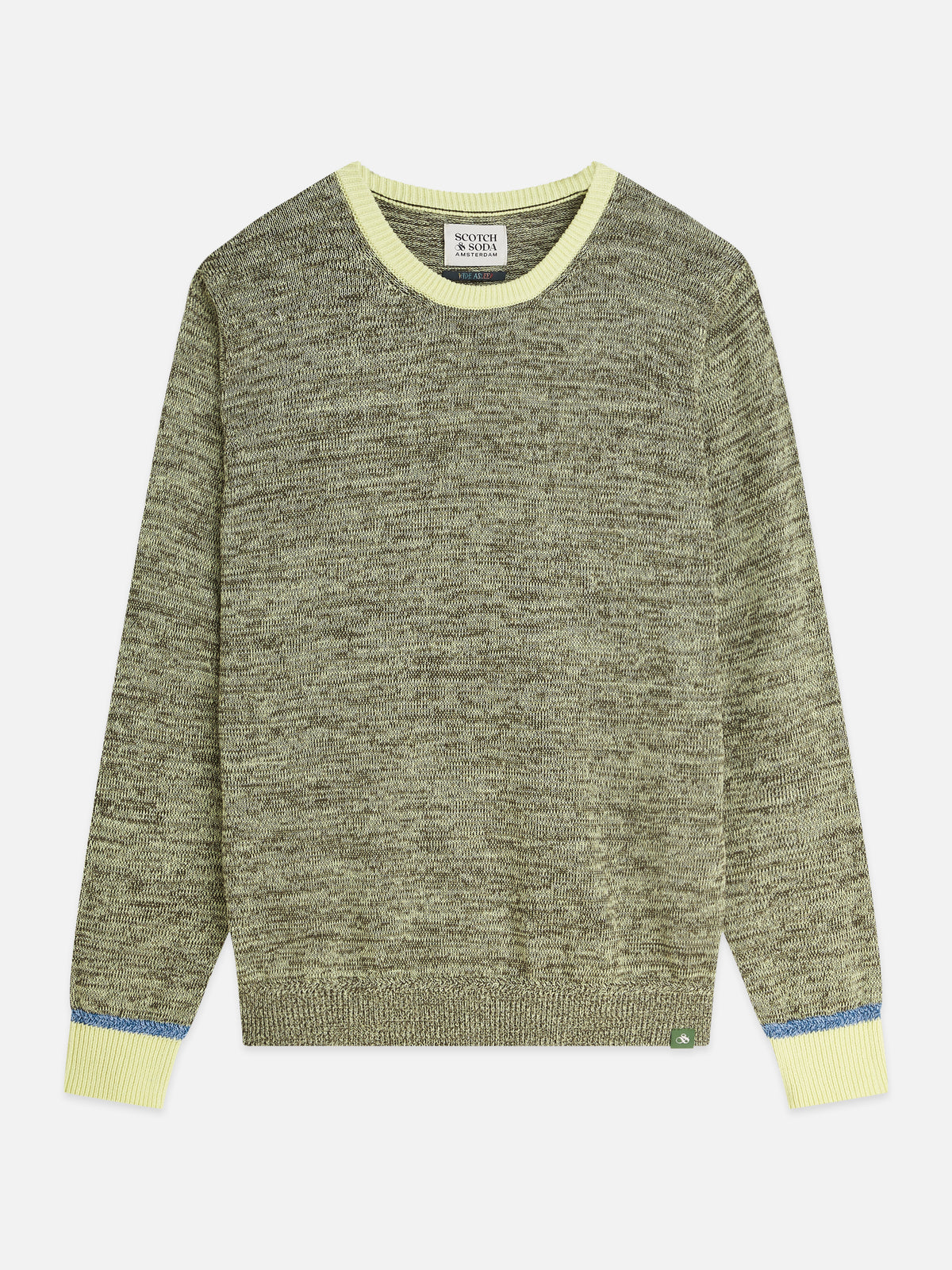 Melange Regular-Fit Pullover - Grey Dawn Melange
