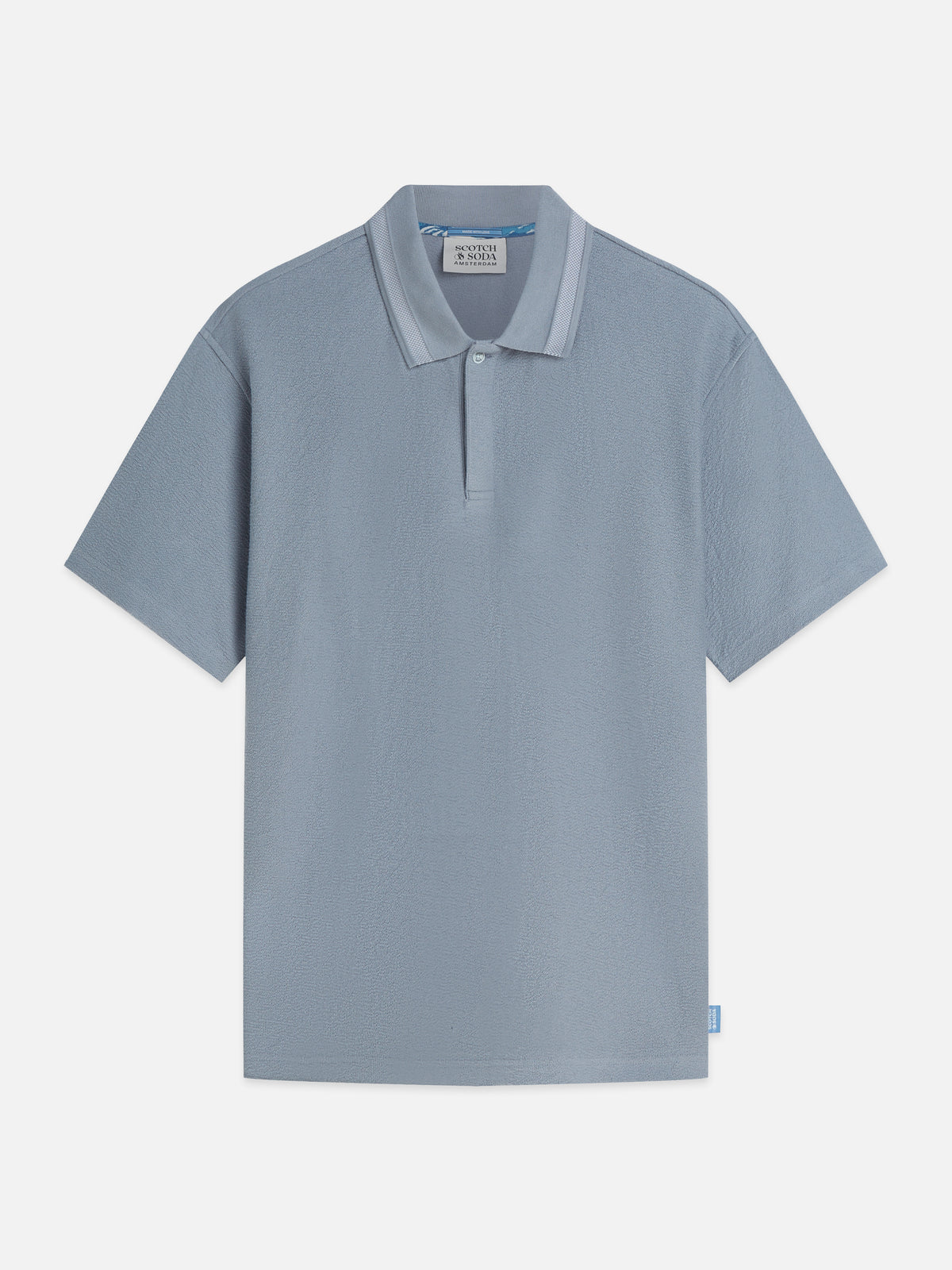 Structured Relaxed-Fit Polo - Trade Winds
