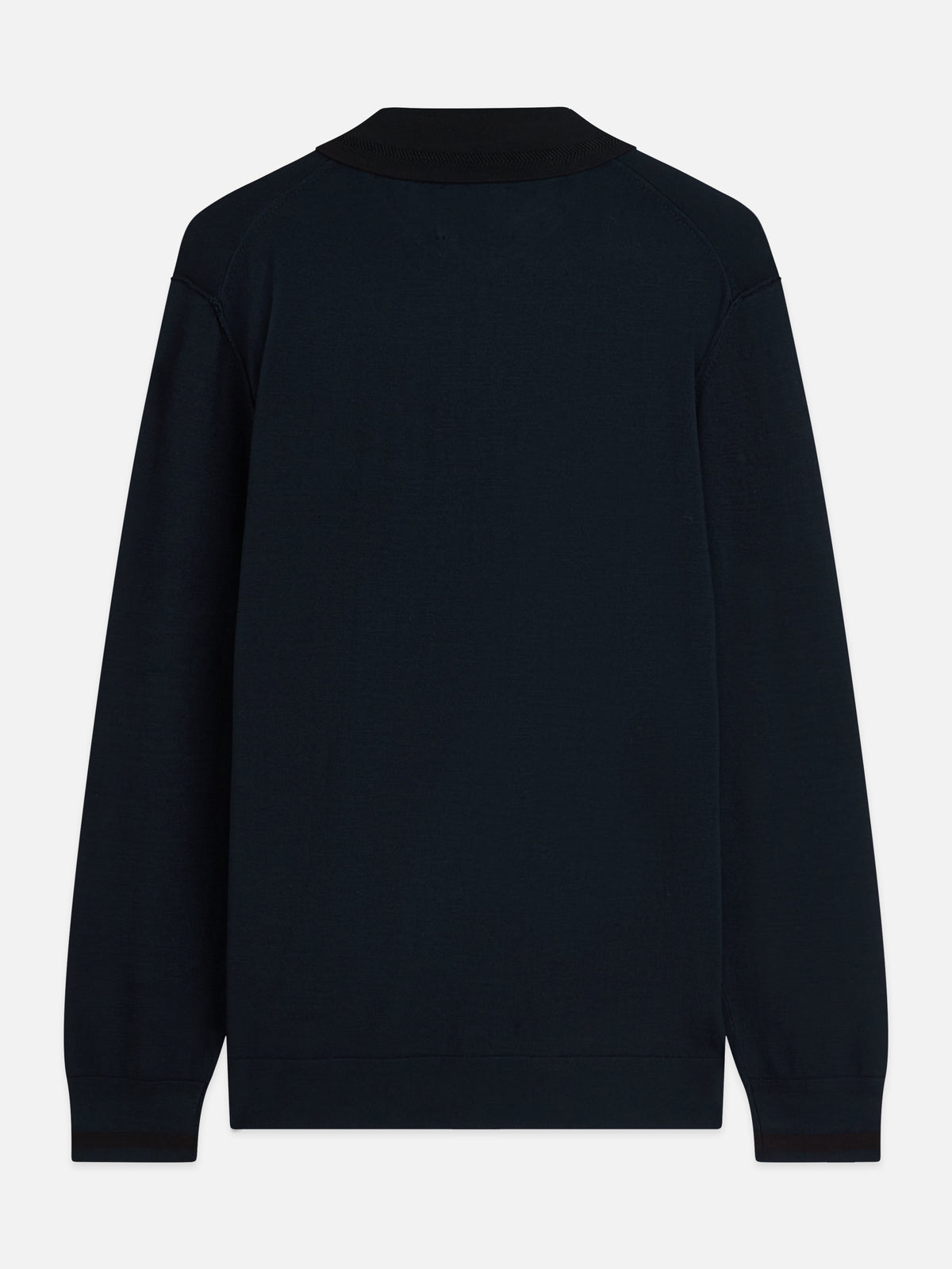 Ecovero Long Sleeved Polo - Sky Captain