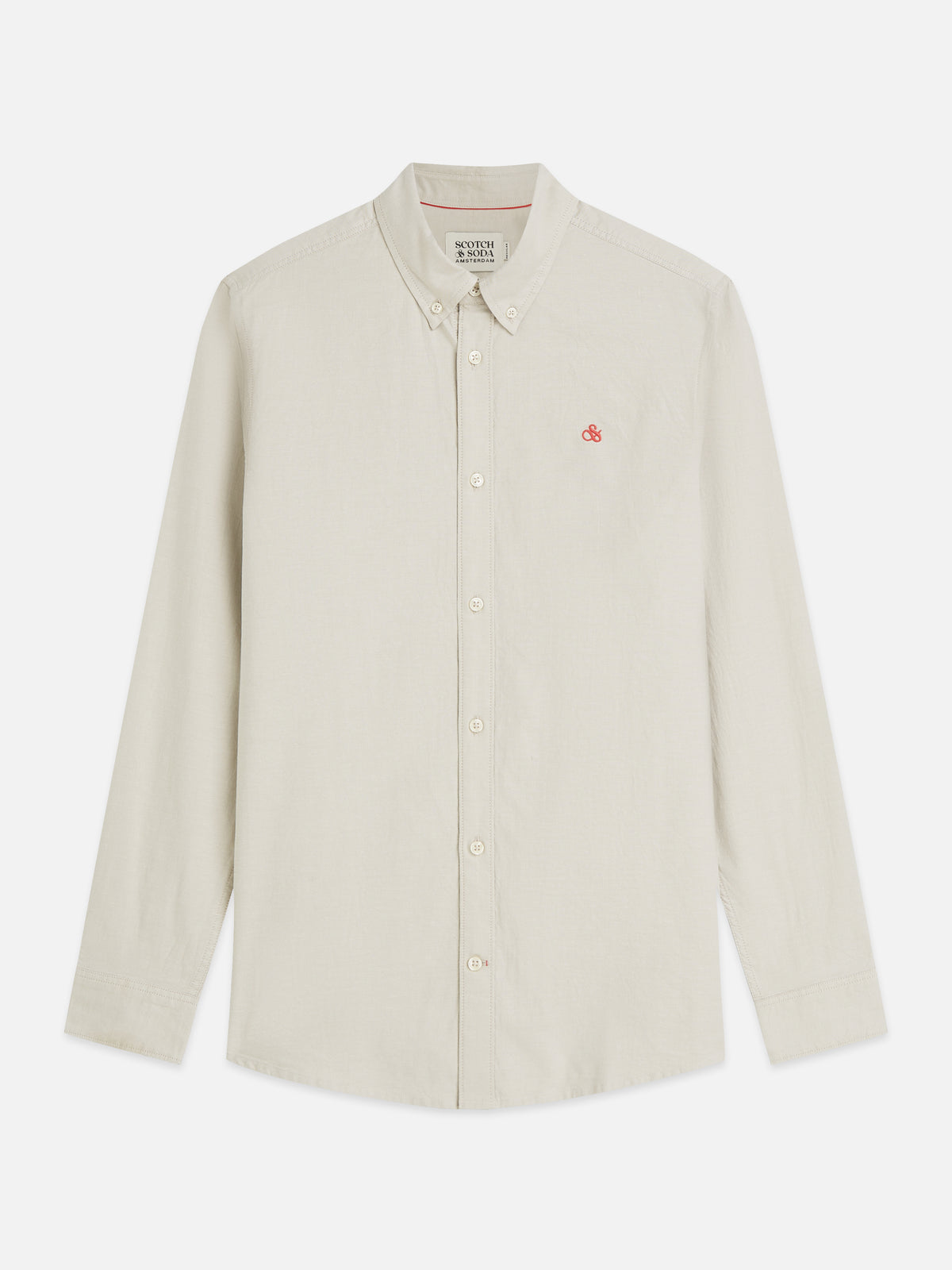 Seasonal Core Solid Oxford Regular-Fit Shirt - Pure Cashmere