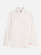 Striped Linen Regular Fit Shirt - Dijon Stripe