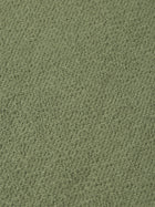 Structured Relaxed Fit Polo - Oil Green
