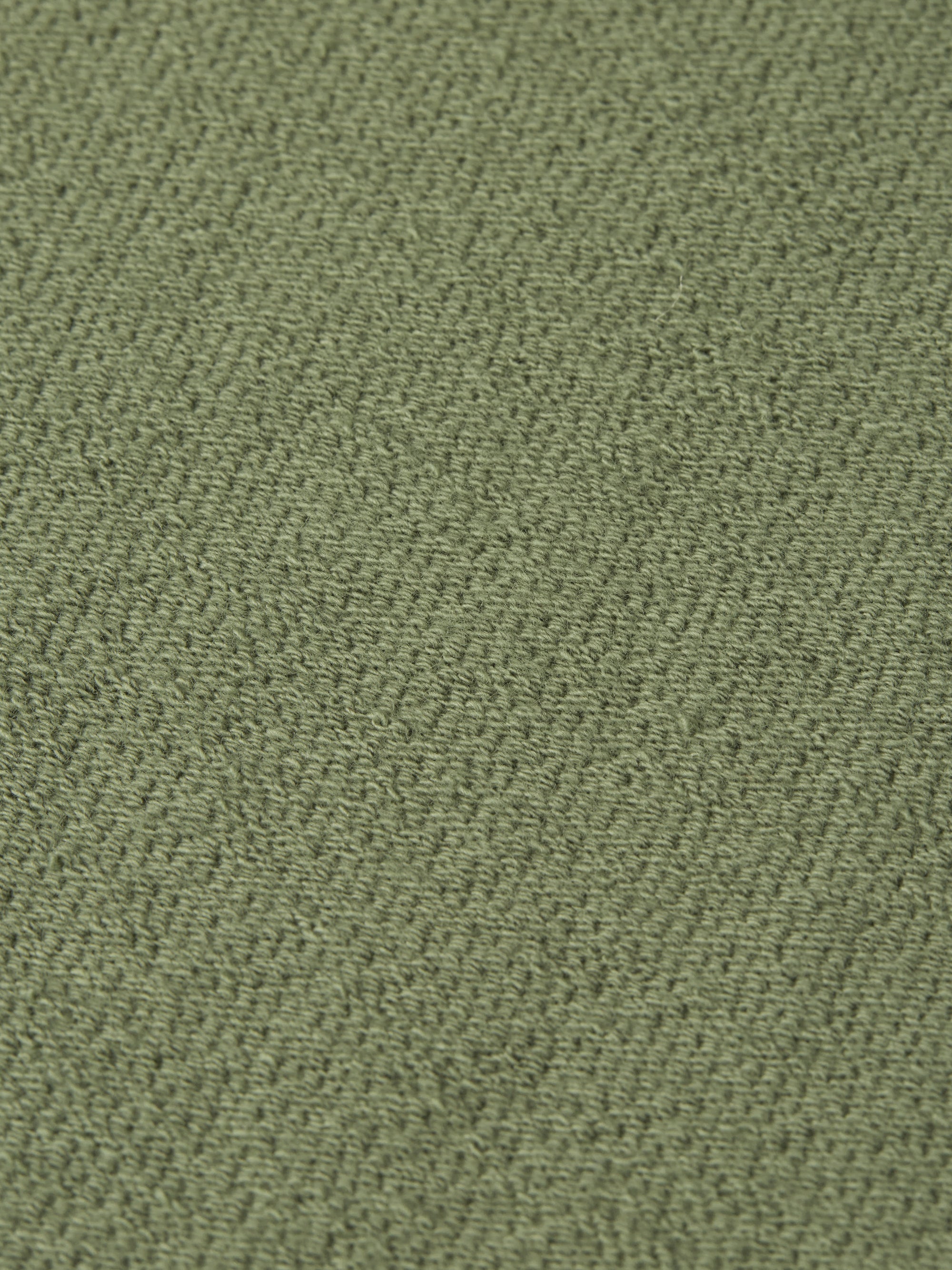 Structured Relaxed Fit Polo - Oil Green