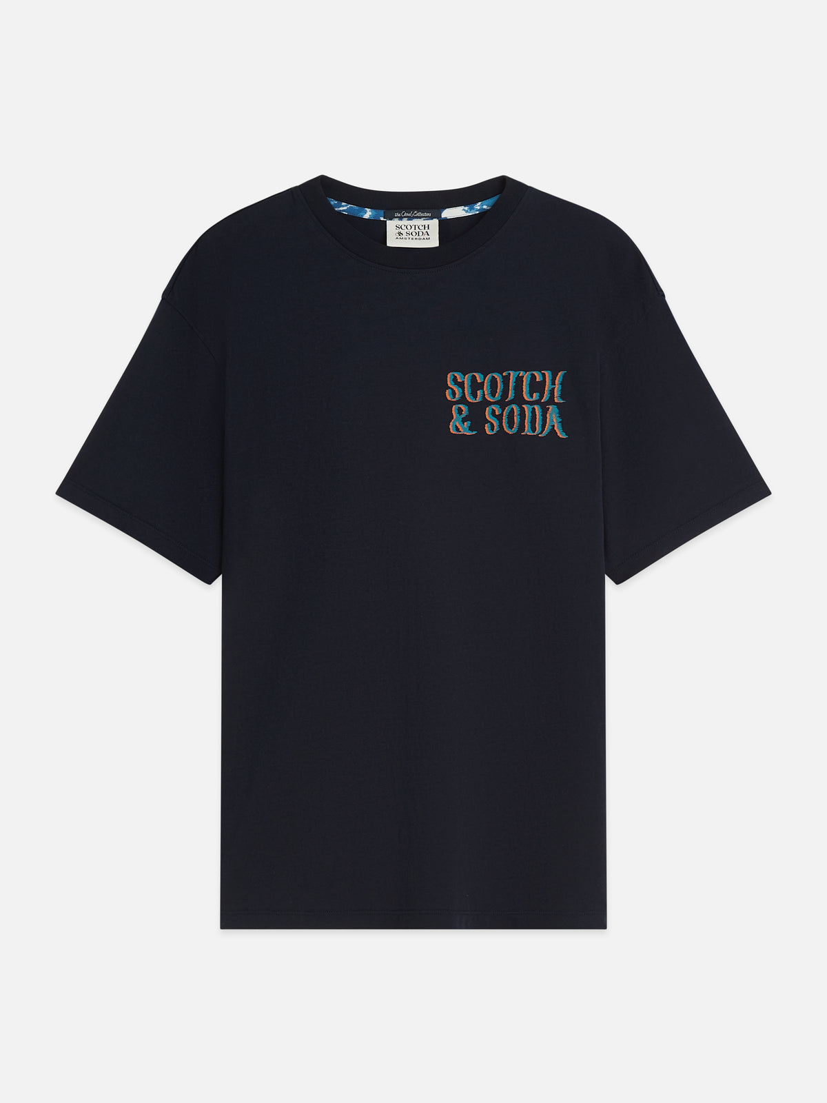 Front And Back Artwork Relaxed-Fit T-Shirt - Sky Captain