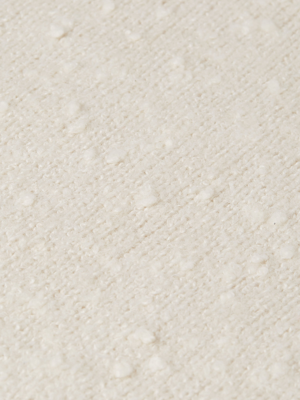 Bouclã‰ Melange Wool-Alpaca-Blend Regular-Fit Pullover - Eggnog Melange