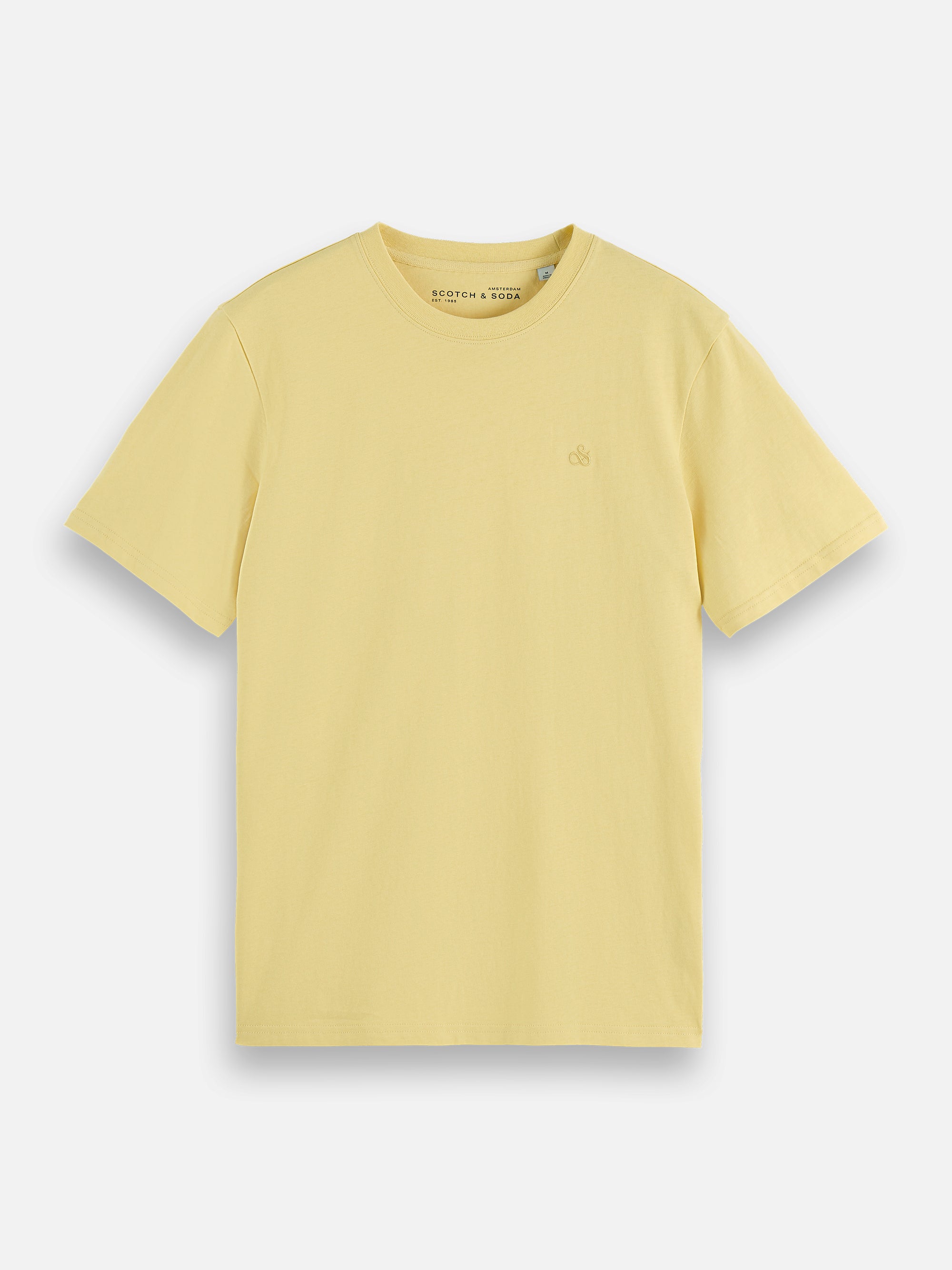 Seasonal Core Chest Logo Regular Fit T-Shirt - Raffia
