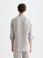 Chemise en lin coupe classique Seasonal Core - Drizzle