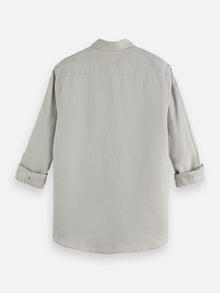 Chemise en lin coupe classique Seasonal Core - Drizzle