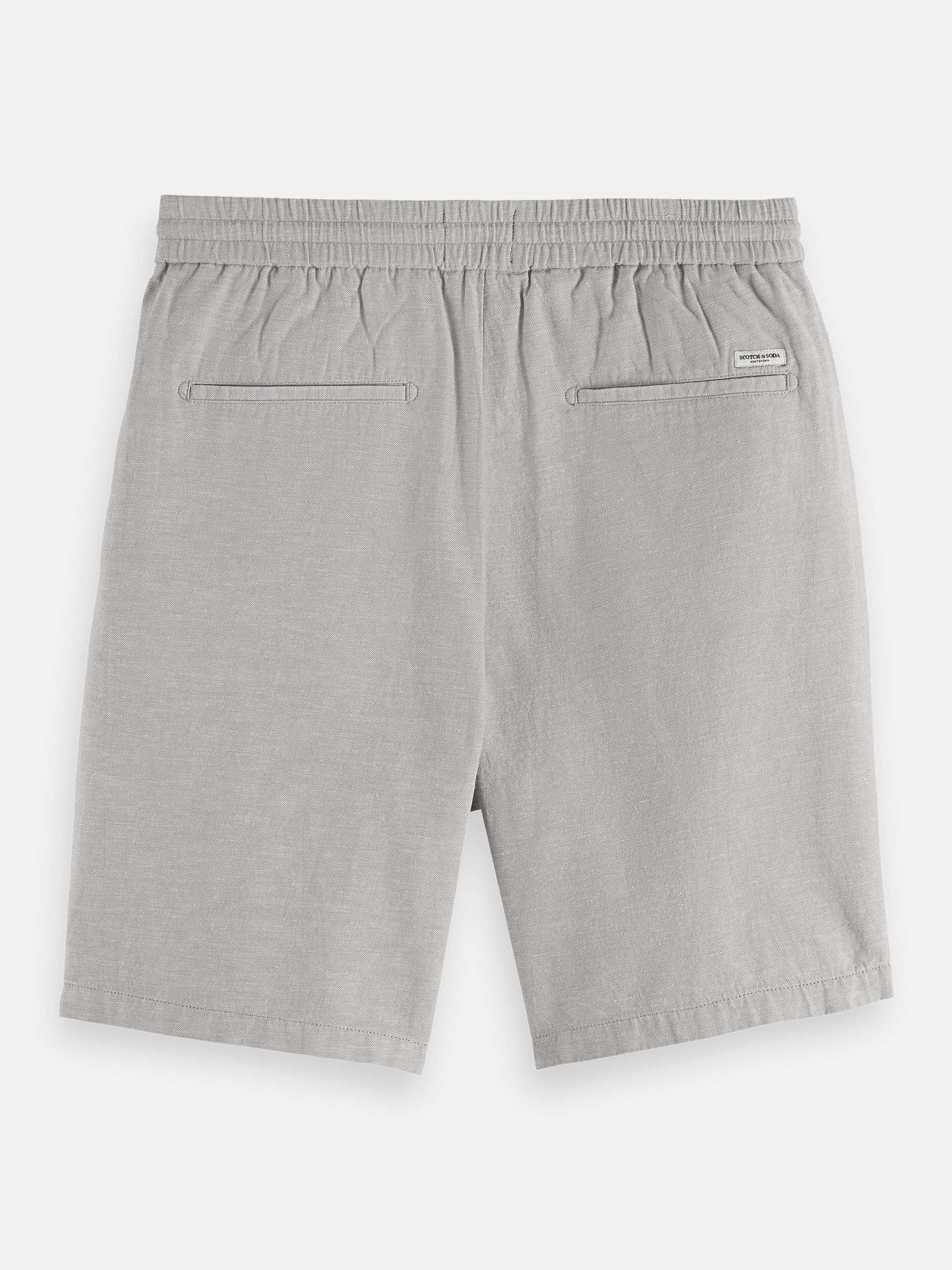 Seasonal Core Fave Cotton Linen Regular Fit Chino Shorts - Grey