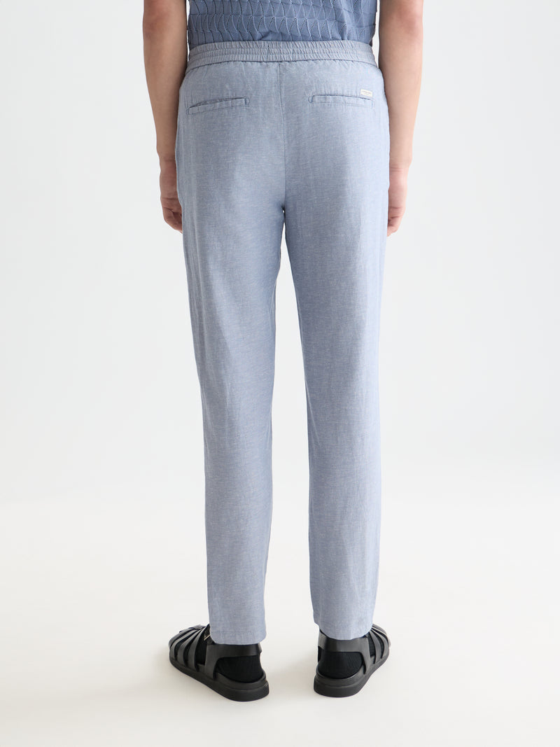 Seasonal Core Warren Cottonlinen Twill Jogger - Infinity