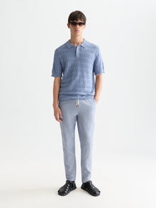 Seasonal Core Warren Cottonlinen Twill Jogger - Infinity