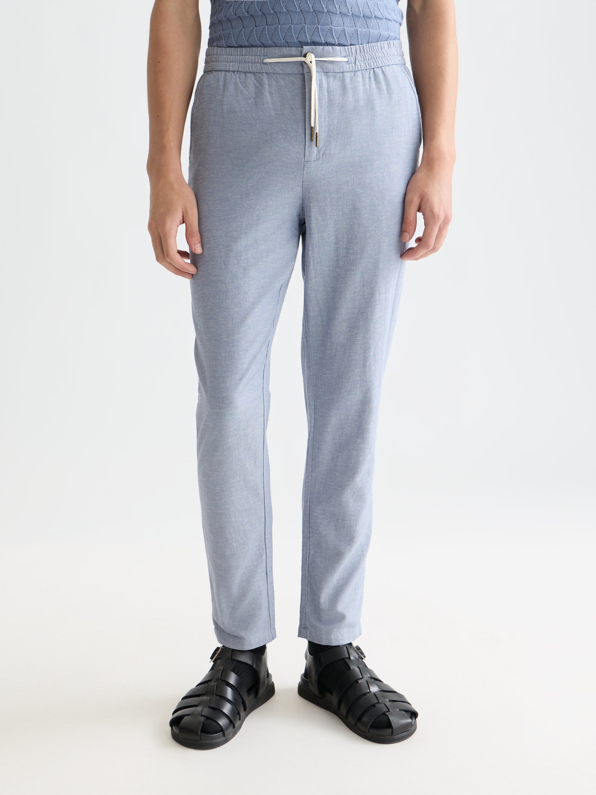 Seasonal Core Warren Cottonlinen Twill Jogger - Infinity