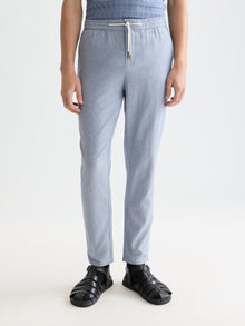 Seasonal Core Warren Cottonlinen Twill Jogger - Infinity